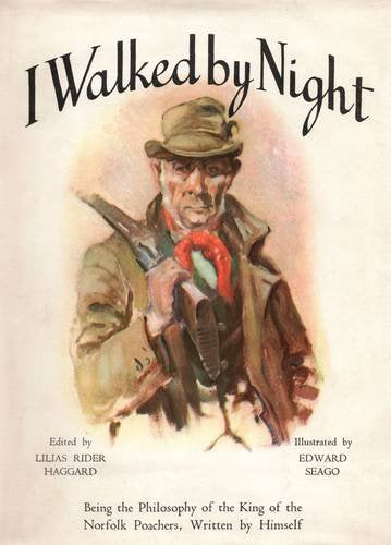 Book cover depicting a man with a rifle, titled "I Walked by Night.