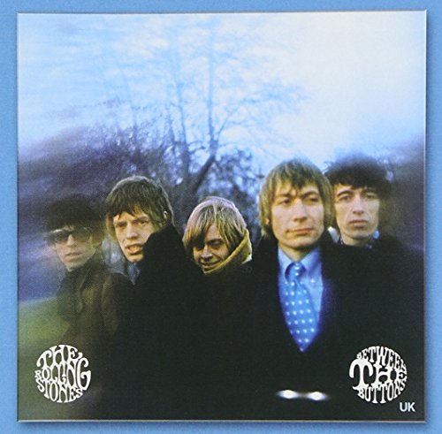 The Rolling Stones album cover, "Between the Buttons," featuring the band members.