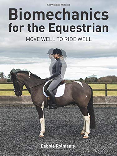 Book cover: equestrian rider on a dark bay horse in a field.