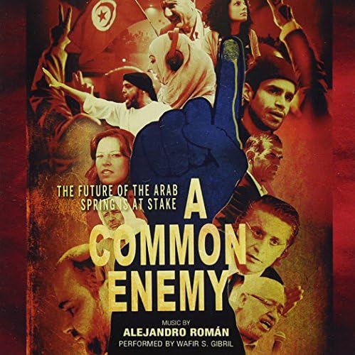 CD cover for "El Enemigo Comun" featuring diverse faces and a raised hand.