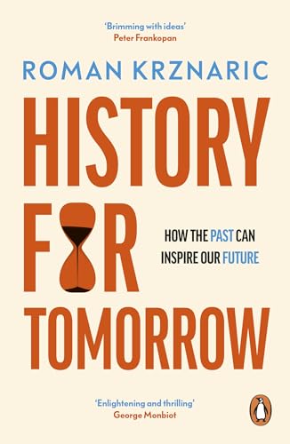 Book cover: “History for Tomorrow” with an hourglass image.