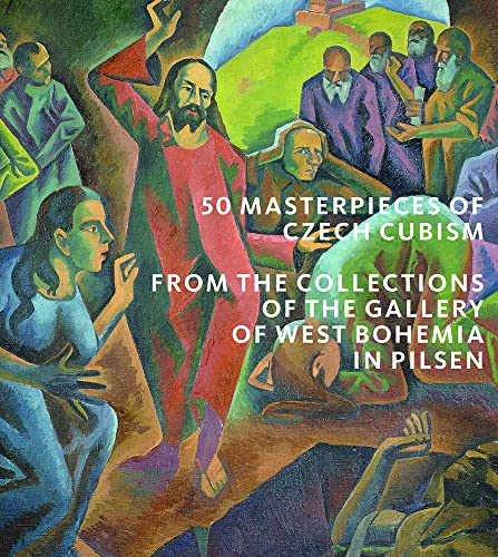 Book cover featuring a colorful, angular Cubist painting of figures.