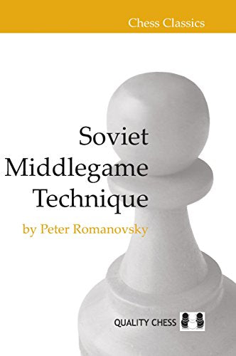 Book cover: "Soviet Middlegame Technique" with a white chess pawn.
