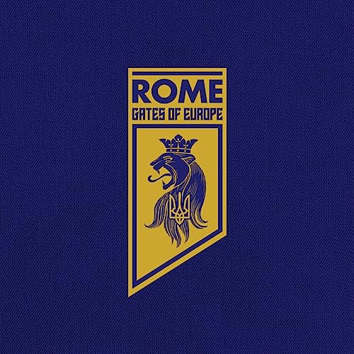 CD cover for "Rome - Gates of Europe" featuring a lion crest.