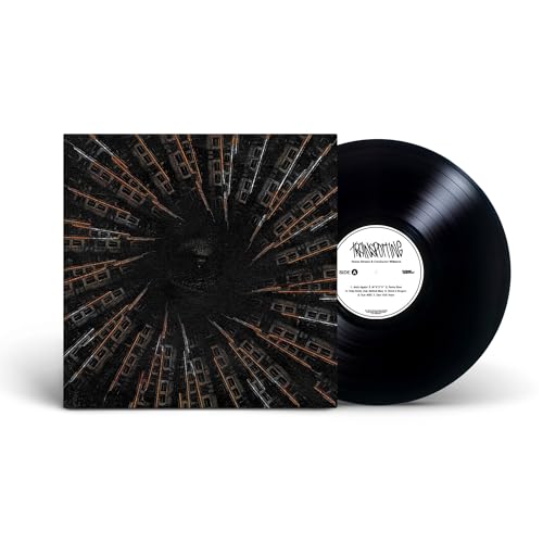 Rome Streetz Trainspotting vinyl record with a dark, radial train tunnel cover art.