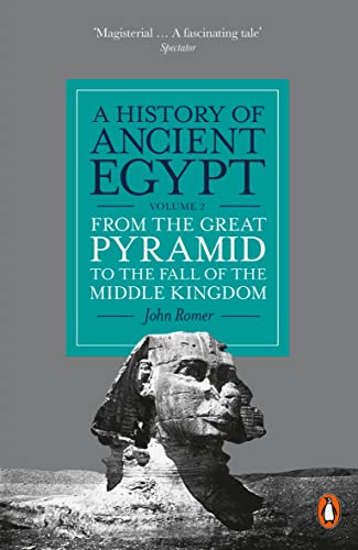 Book cover for A History of Ancient Egypt featuring a photo of the Sphinx.