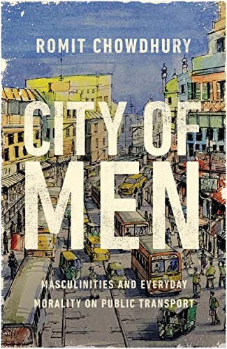Book cover: “City of Men” with a watercolor-style cityscape illustration.