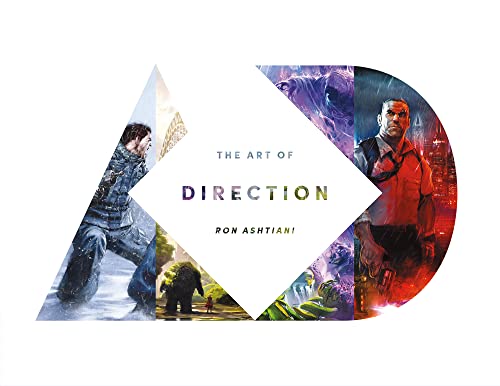 Book cover titled The Art of Direction by Ron Ashtiani featuring various fantasy illustrations.