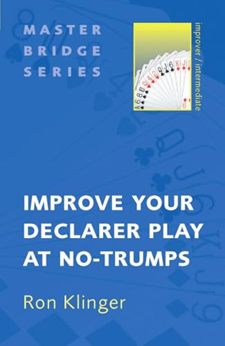 Blue book cover with playing cards and white text: "Improve Your Declarer Play.