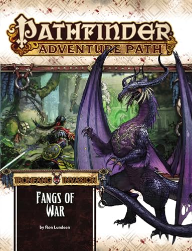 Book cover featuring a purple dragon and warriors in battle.