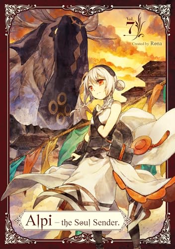 Anime-style illustration of a young woman with a large, shadowy creature.