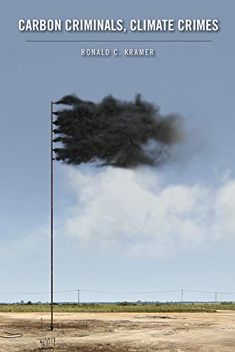 Book cover: oil derrick silhouette against a cloudy, pale blue sky.