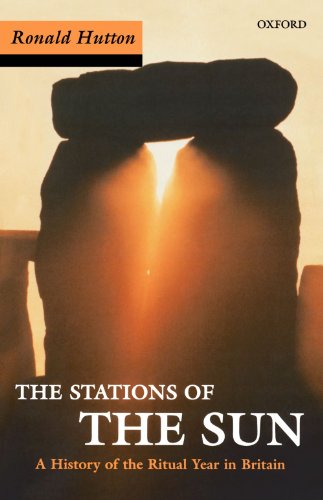 Book cover showing Stonehenge silhouettes backlit by a bright sun with title text.