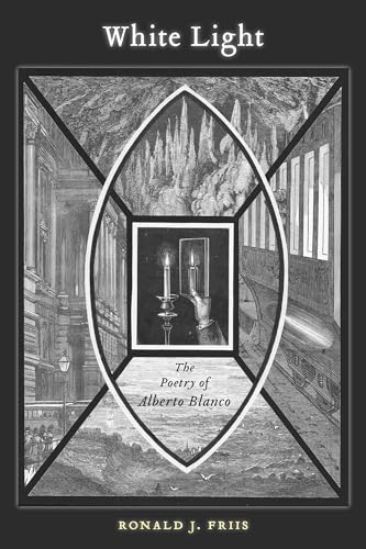 Book cover: "White Light" poetry collection with a candle illustration.