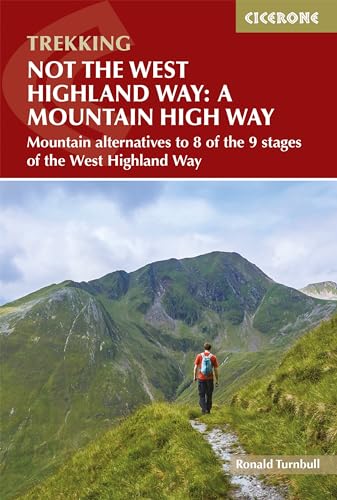 Book cover featuring a hiker on a path with mountains in the background.