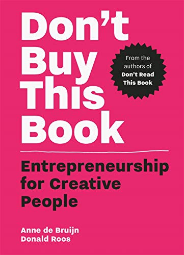 Book cover: “Don’t Buy This Book” in white text on bright pink.