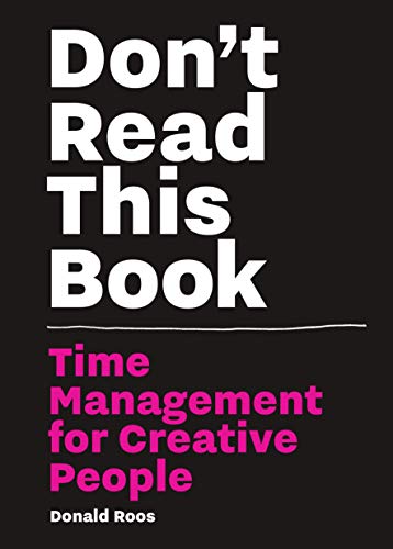 Black book cover with white and pink text: “Don’t Read This Book.”