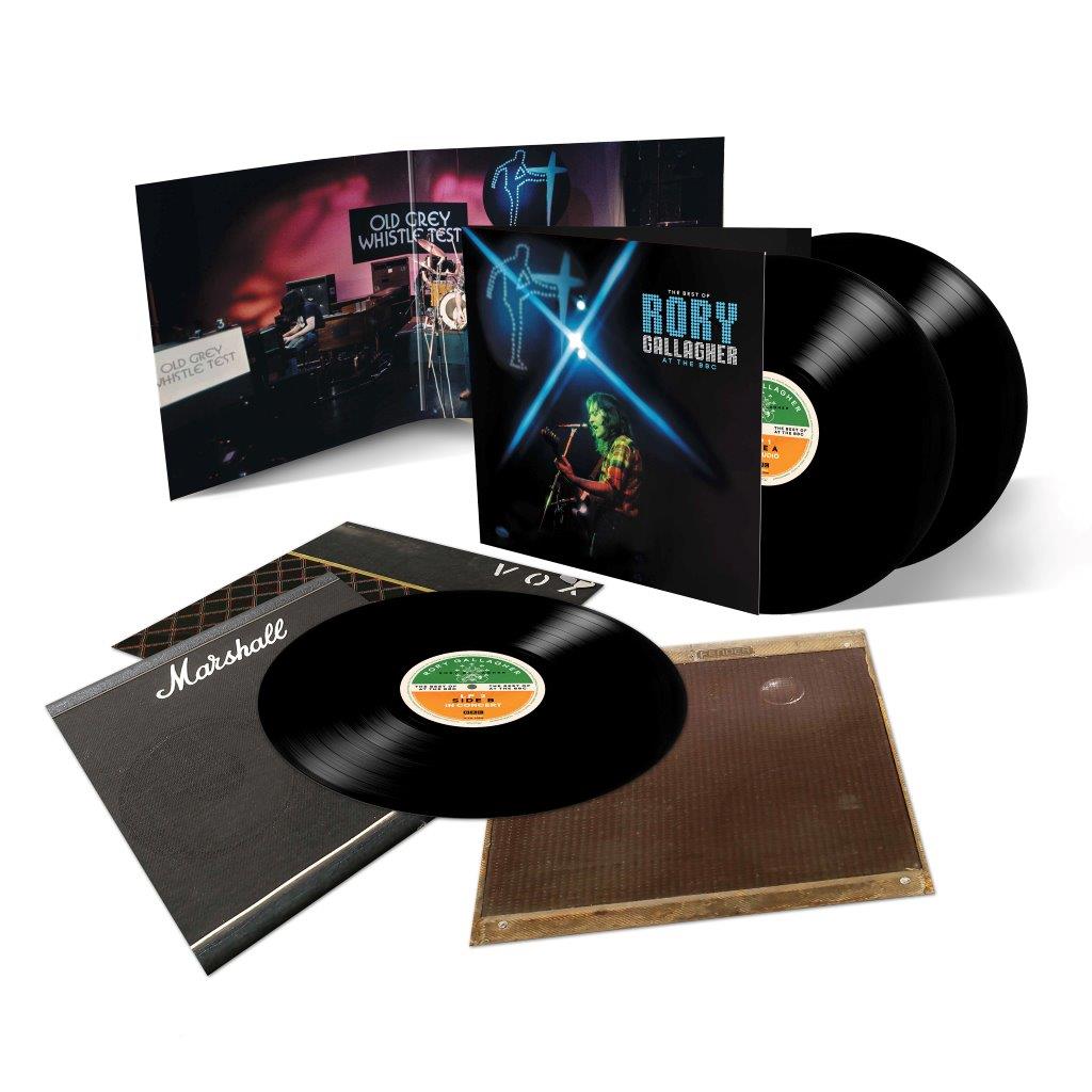 Rory Gallagher BBC Collection vinyl box set with records and covers.