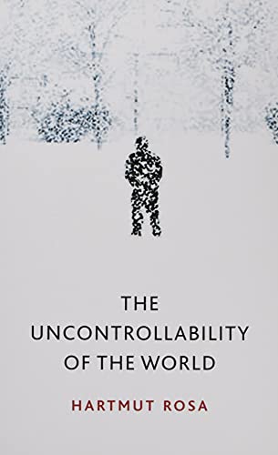 Book cover showing a textured silhouette of a person standing against a snowy background.