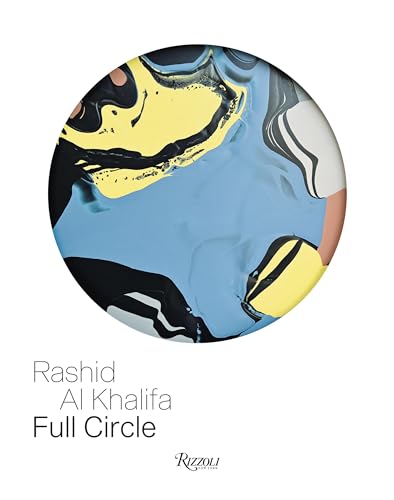 Book cover: abstract swirling paint in blue, yellow, and black.
