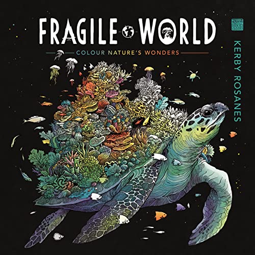 Book cover depicting a sea turtle surrounded by colorful marine life.