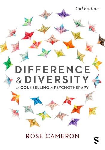 Book cover titled Difference and Diversity in Counselling and Psychotherapy featuring colorful origami birds.