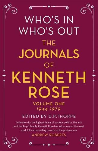 Book cover with white and yellow text on a dark red background.
