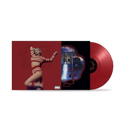 Rose Villain album "Radio Vega" vinyl record and cover art.