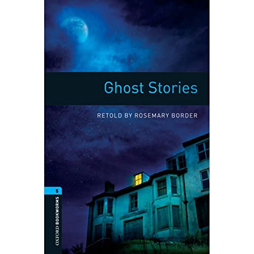 Book cover for Ghost Stories showing a dark house with one lit window at night.