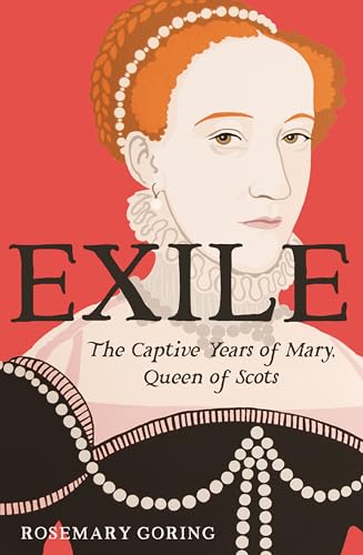 Book cover: illustrated portrait of Mary, Queen of Scots in pearl headdress.