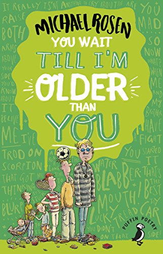 Book cover with illustrated children and playful, handwritten typography.