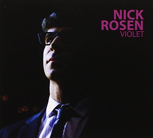 CD cover for Nick Rosen’s “Violet” featuring a portrait of the artist.