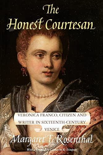 Book cover featuring a Renaissance portrait of Veronica Franco.
