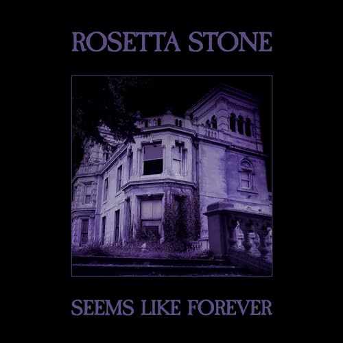 Rosetta Stone “Seems Like Forever” vinyl album cover with a mansion.