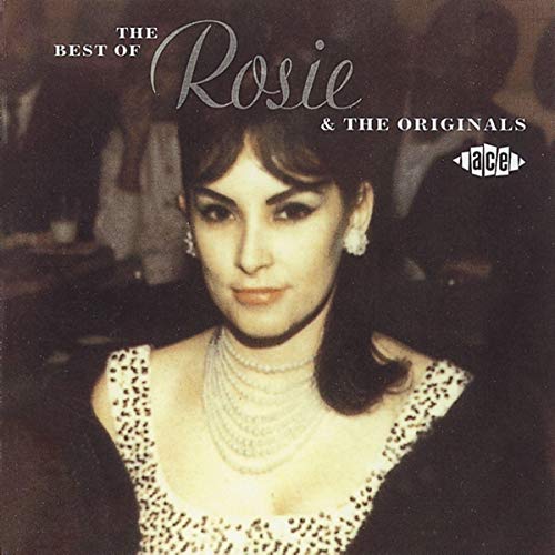 CD cover for “Rosie And The Originals - Best Of” featuring a portrait.