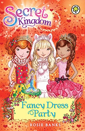 Book cover featuring three young girls in fancy dress and tiaras.