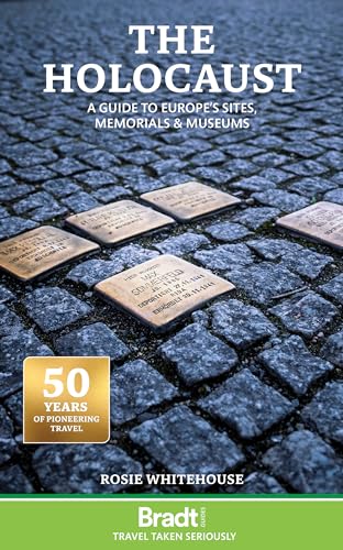 Book cover showing Stolpersteine memorial plaques embedded in a cobblestone street.
