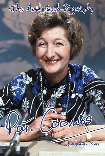 Book cover featuring a smiling portrait of Pat Coombs, a British actress.