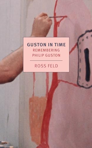 Book cover: "Guston in Time" with abstract red painting detail.