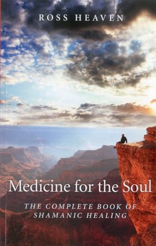 Book cover with a dramatic landscape and title “Medicine for the Soul.”