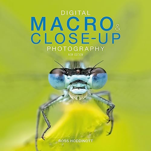 Book cover featuring a detailed close-up of a blue dragonfly’s head.