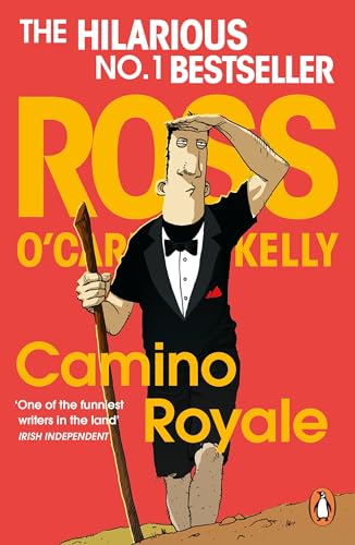 Book cover: cartoon man in a suit holding a walking stick.