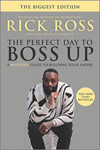 Book cover featuring Rick Ross in a black and white sweater against grey background.