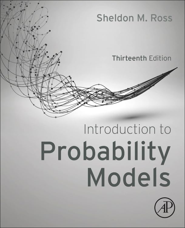 Book cover: "Introduction to Probability Models" by Sheldon M. Ross, 13th edition.