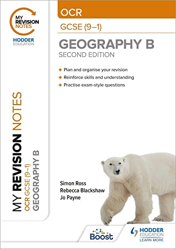 OCR GCSE Geography B revision notes with polar bear image.