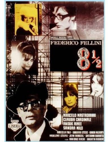 CD cover for "Otto E Mezzo" featuring film stills and cast names.