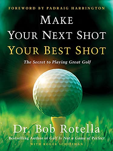 Book cover featuring a golf ball on a tee with text overlay.