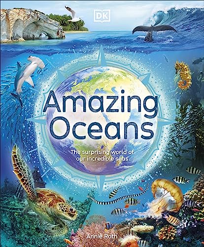Book cover depicting marine life around a glowing Earth illustration.