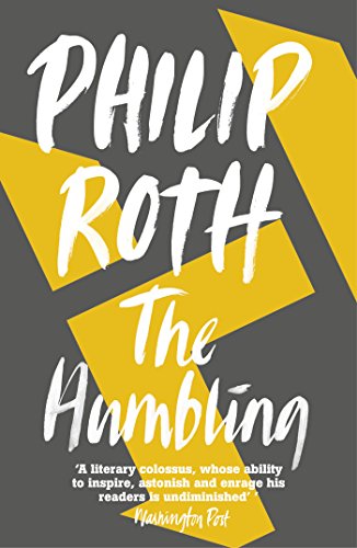 Book cover: "The Humbling" by Philip Roth, with yellow and white text.
