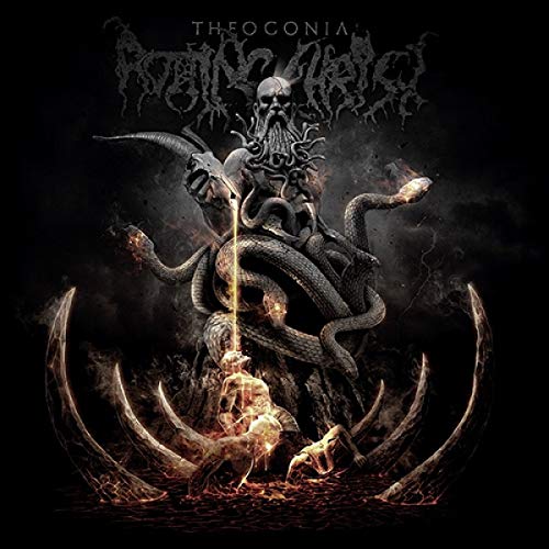 Dark album cover featuring a monstrous, tentacled figure with horns.